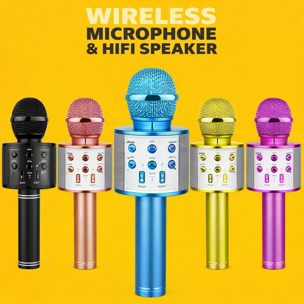 Wireless Microphone Hifi Speake
