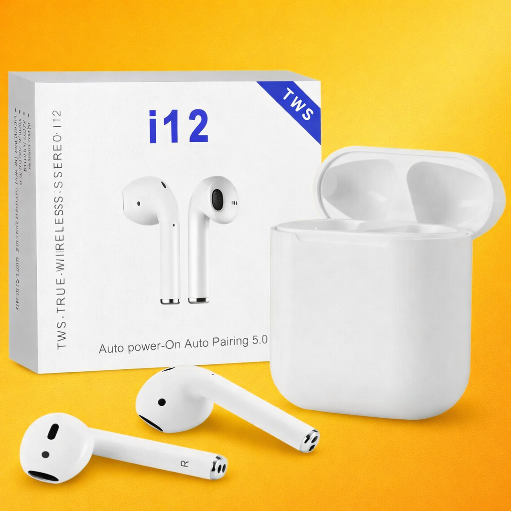 i12 TWS Wireless Bluetooth Earbuds
