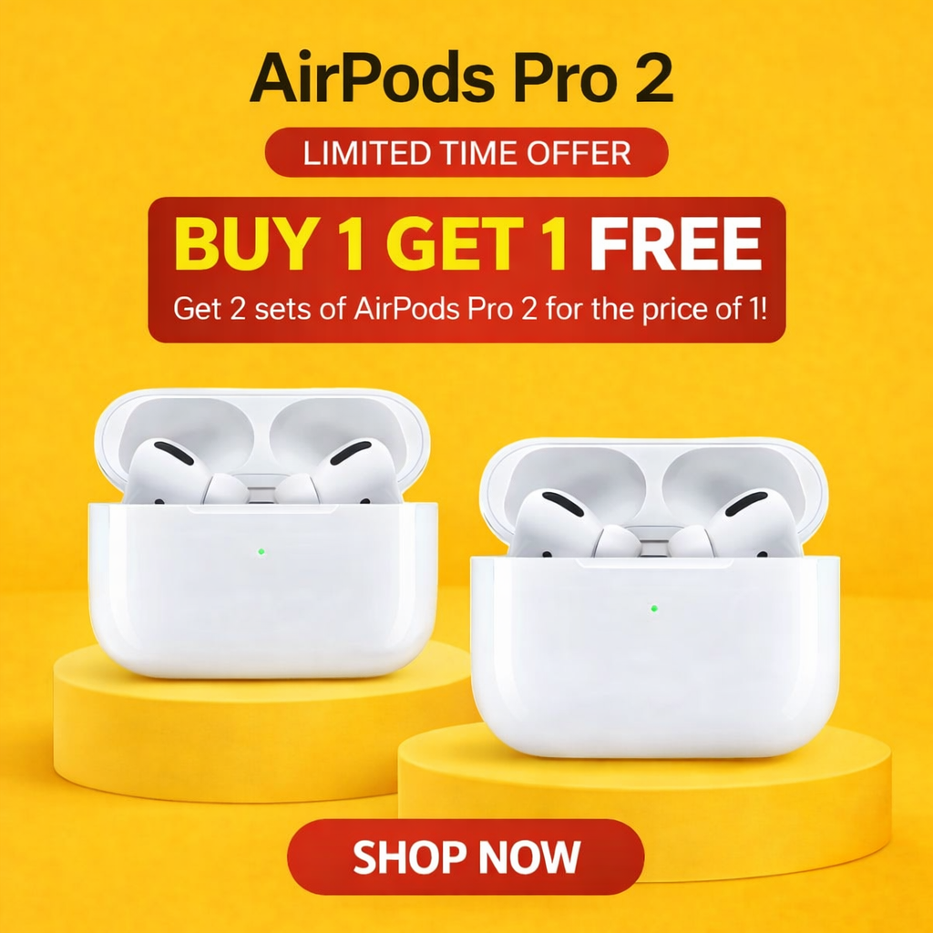 RAMADAN  OFFER BUY 1 GET 1 FREE EARBUDS PRO 2