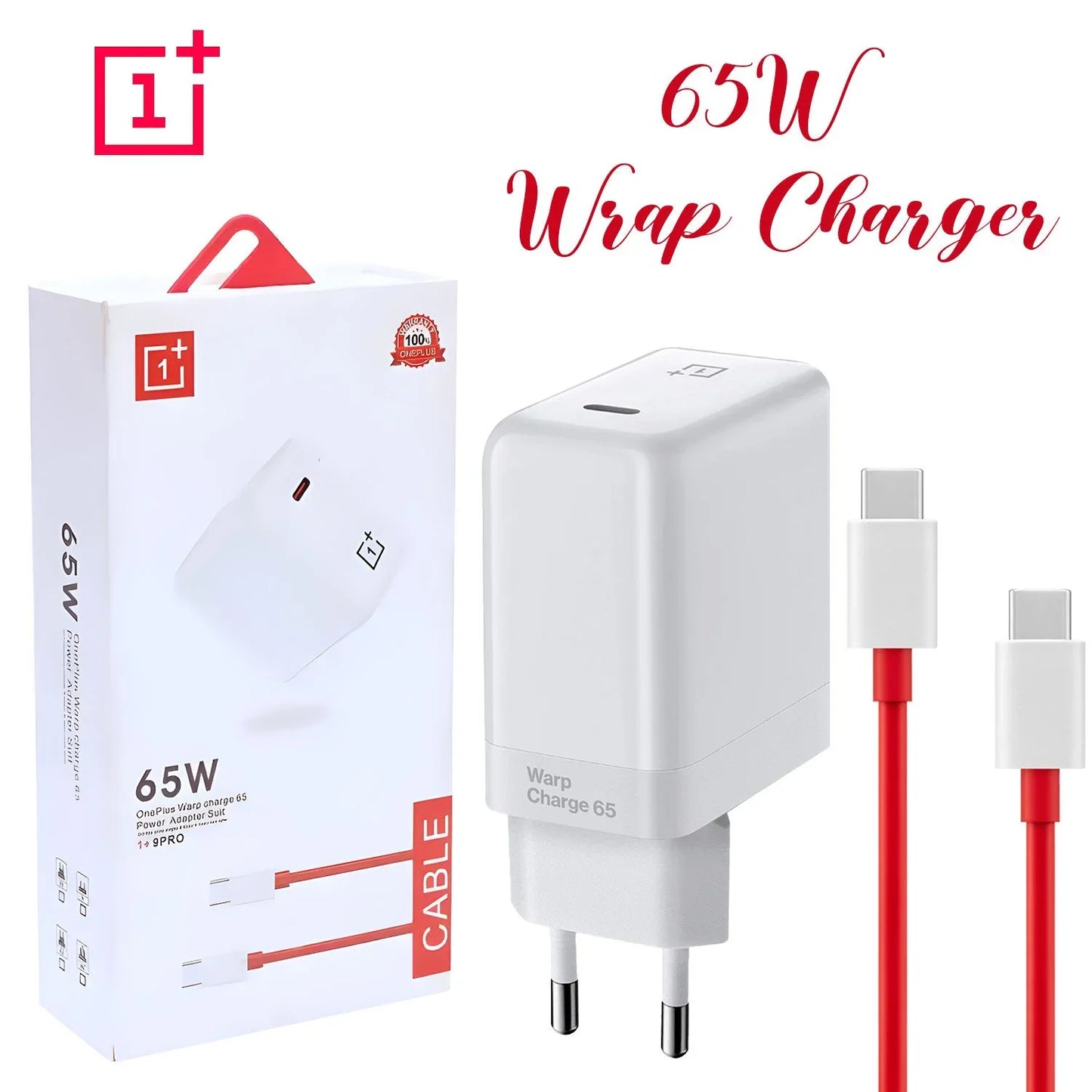 OnePlus 65W Fast Charging Adapter